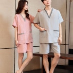 숯가마 찜질복 찜질방옷 찜질방 세트 마사지복 사우나 타이 : 리온즈샵