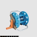 바퀴식 70미터 농업용 호스랙 호스릴 물호스 보관대 : 뉴박스몰