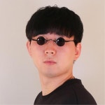 작은 알 레옹 마이콜 안경 눈알 선글라스 6컬러 UV차단안경 썬글라스 : 캠퍼스룸
