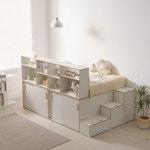 가구산책 파티션 벙커 빅수납침대SS H8989 : 이와샘