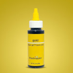셰프마스터 컬러젤 골드 2.3oz 식용 색소 65g 유통기한 26년 1월 10일 : 밀스토리