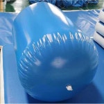 백플립 에어 스턴트 아크로바틱 매트 롤 블루 60cm +펌프 (높이 1.2-1.5m) : 화성 컴퍼니
