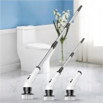 전동 청소솔 무선 자동 브러쉬 욕실 화장실 바닥 세차용 강력 회전청소기 : 신원상사