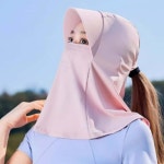 골프 썬캡 핑크 넥커버 자외선차단 야외활동 모자 경량 uv 시원한 차양 : 이웃집유통