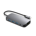 NEXTU 도크존 2297TCH-8K 10in1 8K HDMI2.1 PD C타입 멀티 USB허브 100W : 선인리더컴
