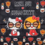 안나수이 헬로우키티 손수건 블랙레드 0120-030-632 : 럭스엘리스수원