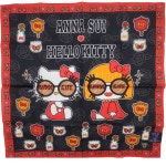 안나수이 헬로우키티 손수건 블랙레드 0120-030-632 : 럭스엘리스수원