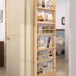 수납 거실 원목 신문 3단가로60cm 좁은 냉장고 주방 도어 문뒤 : 도달이네