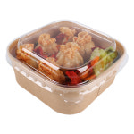 정사각 용기 500ml 뚜껑 세트 : 서호통사