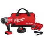 Milwaukee 밀워키 296721B M18 FUEL 18V 1/2인치 고토크 임팩트 렌치 키트 : 크러쉬나인