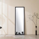 옷가게 카페 귀여운 캐릭터 심플 프레임 전신거울 세련된 매장 파우더룸 : IVY퍼니처