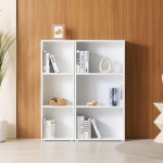 서재 학생방 모던 DIY 3단 틈새 오픈형 책장세트 1000 깔끔한 다용도 키큰 : IVY퍼니처