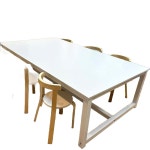 길이 폭 교습소 수업 책상 과외 테이블 미술학원 공부방 높이 : 하루무역대행