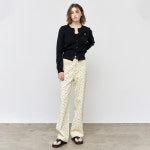 [제너럴아이디어 WOMAN] 플라워 코튼 데님 팬츠 [2COL] / WBE1L11501 : 제네럴아이디어