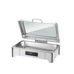 차핑디쉬 원형 보온 음식 챠핑디쉬 냄비 집기 디쉬 뷔페그릇 : 직구해결사20