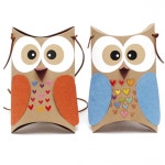 복지센터 노인미술 부엉이 접기놀이 가방꾸미기 3개/ 만들기수업 필통파우치 색칠하기 : 주주고55