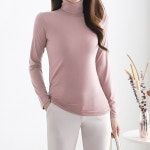 [플랜비컬렉션] 심플 데일리 텐션 목폴라 티셔츠_PM2508TS026C : 쇼핑엔티