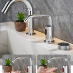 자동 손세정제 디스펜서 욕실 실버 비누 거품 충전식 오리 A. F9412탄드롭배터리 : 대리인상점