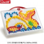 코체티 판타칼라 포터블믹스 280p 퍼즐 장난감 단추 입체 블럭 그림판 보드판 투명 : 모두 도매