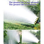 농약 분무기  농업 노즐 정원 잔디 스프링클러 농장 야채 관개 조절 가능한 대형 유량 급수 도구 3 방향 4 56 : 제이그린몰