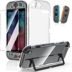 [관부가세포함] 스위치2 필름 케이스 Amzstar [9H 경도] 보호 소유성 방탄 처리 커버 PC 파티션 : 미네소타 스토어