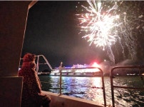 [92인승 미남요트] 선상 불꽃 요트 투어 여수 가볼만한곳 밤바다 데이트 코스 야경 놀거리 : 남해안요트