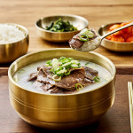 한소루 프리미엄 무항생제 한우 사골곰탕 진국 설렁탕 아기 아이 곰국 국물 육수 [250g x 4팩] : 한 소 루