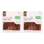 굿데이 건강한육포 소프트 스틱 강아지 간식 - 오리가슴살 소프트스틱 x 300g x 2개 : 더 사이트