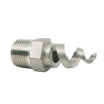 스텐 스파이럴 거품제거 축산 돼지꼬리 헤드 분무 미스트 분사 노즐 20A : 서림잡화철물