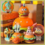 스폰지밥 핑핑이 다람이 집게사장 바다 마을 수족관 장식 피규어 굿즈 SpongeBob SquarePants Krabby Patty 매력적인 Collectie 만화... 