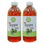 예가촌 100% 하동 국산 발효 매실원액 1L x 2개 : 더 클루