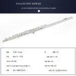 연습용 플루트 플룻 플롯 취 도금 초급플루트 플롯 : Sakura Plaza