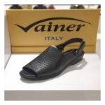 바이네르 여성 컴포트 샌들 338B 흑색 베이지 4CM 550032 : CHO ROCK