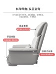 컴퓨터 게이밍의자 pc방 체어 피시방 리클라이너 게임 슈퍼소프트 가죽-크림화이트 + 업그레이드 라텍스 좌석 : 다이냐