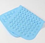 미끄럼방지 욕실매트 36x70cm 스카이블루 목욕탕매트 : 적절마켓