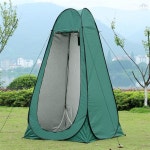 래롱 소형 짙은초록 간이샤워실 이동식샤워장 캠핑장샤워실 : 래롱추천스토어