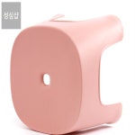 성심샵 핑크 욕실의자 플라스틱체어 목욕탕의자 컬러풀욕실스툴 : 성심샵