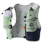 카일라스 푸가 에어 8 러닝 하이드레이션 베스트 팩 경량 여성 남성 트레일 사이클링 하이킹용 TPU 워터 블래더 2개 포함 Antique Brown 8L... 