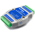 UOTEK 산업용 등급 RS-232 절연 ESD 번개 서지 보호 UT-5204 포함 RS-485  4 포트 RS485 허브 어댑터 딘 레일 : HR종합무역