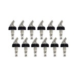 34 온스 계량 주류 와인 붓기구 12개 세트 750ml 1L 병분량 조절 병뚜껑 바 레스토랑 가정용 : 해미루2