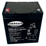 [에너세이브] 전동스쿠터/휠체어용 배터리 EV55-12 (2개/1세트) - 12V 55Ah : 닥터메디