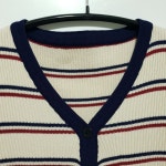 크롭 반팔 골지 니트 F_S0535 : 마데인빈티지