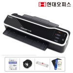 현대오피스 A3 코팅기 PL-1506 60초예열 오토센스 6롤러 자동절전 사무용 가정용 : 페이퍼프랜드 현대오피스