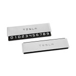 레모토 테슬라 주차번호판 자동차 전화번호판 그레이 : 비바랜드