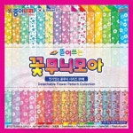 케르 뜯어쓰는 꽃무늬모아 색종이 60색 30매 15x15cm 유치원교구 유치원준비물 : 케르몰