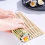 커팅매트 GIANXI 1PC 주방 스시 도구 대나무 롤링 매트 DIY Onigiri 쌀 패들 일본 공작 기계 : velio