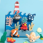 클레이 바닷속꾸미기 바다동물 만들기 키트 어르신DIY 어린이미술놀이 : SallyShop