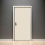 인테리어 필름 베이지 색상 현관문 시트지 1개입 DIY 포인트 : 그린 리빙
