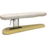 다리미판 세탁소 셔츠 테이블 다림질 긴팔 우마 주름펴기 우드 벤치 화이트 패브릭 : 콩구미