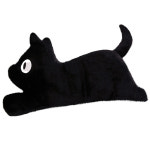 우다다냥 캣쿠션 블랙 고양이 바디필로우 베개 쿠션 생일 인테리어 집들이 (3sizes) : 아트조이